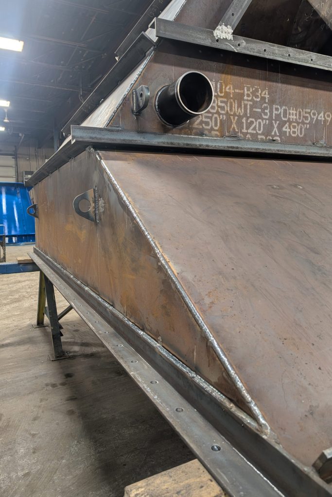 Intervention de soudure en milieu industriel