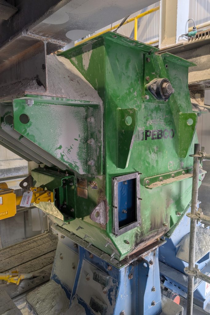 Réparation de machinerie industrielle par soudure